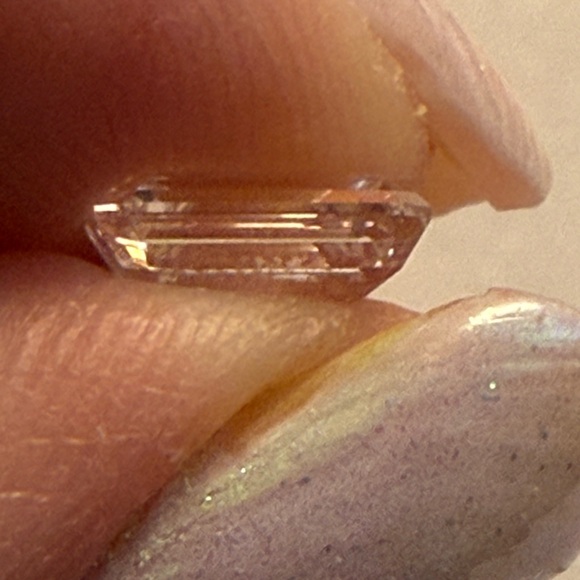 NWT 1.51 Carat Emerald Cut Lab Grown Diamond w/Paperwork - Picture 10 of 14